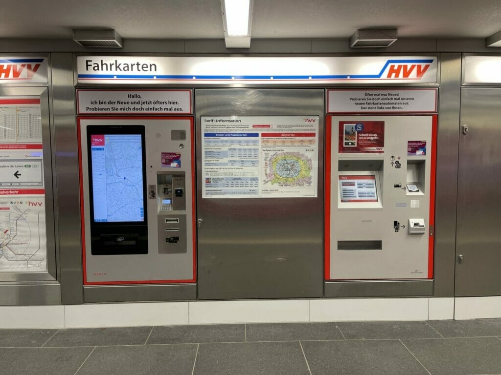 HVV Fahrkartenautomat