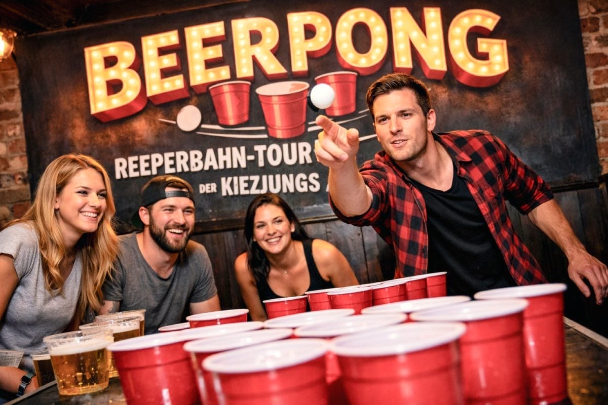 Beerpong Reeperbahn Tour
